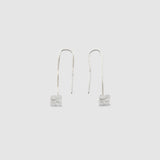 Algiz Chain Clover Earrings - The 4 Harts