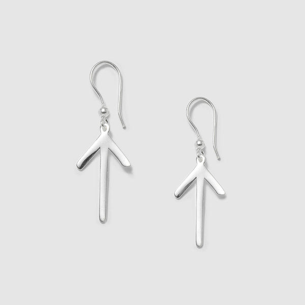 Earrings Silver Tiwaz - The 4 Harts